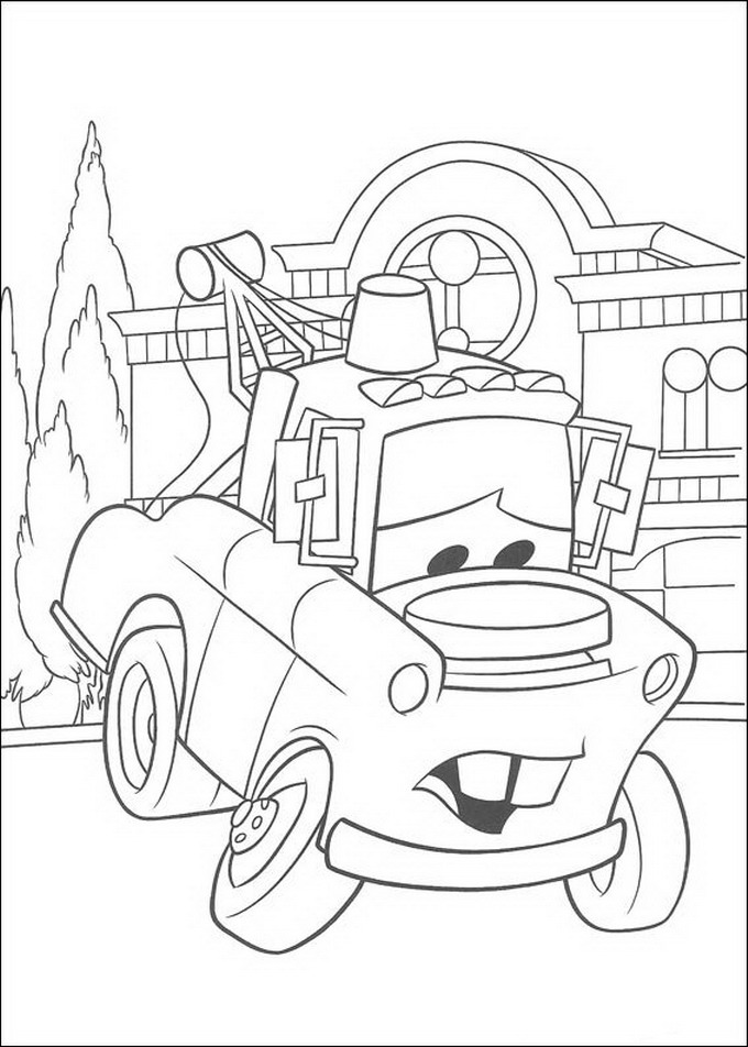 Kids-n-fun.com | Coloring page Cars (Pixar) Cars (Pixar)